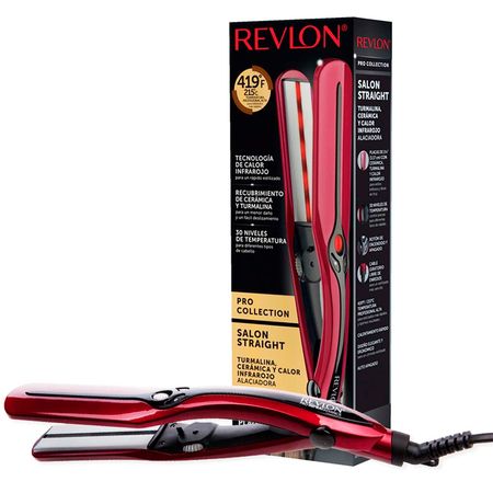 Alisadora de Cabello REVLON RVST2087LA2 Rojo | plazaVea - Supermercado