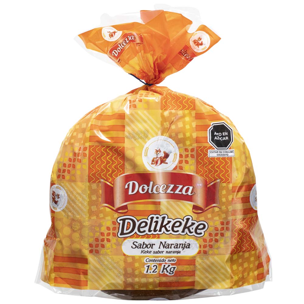 Keke Sabor Naranja DOLCEZZA Bolsa 1.2kg