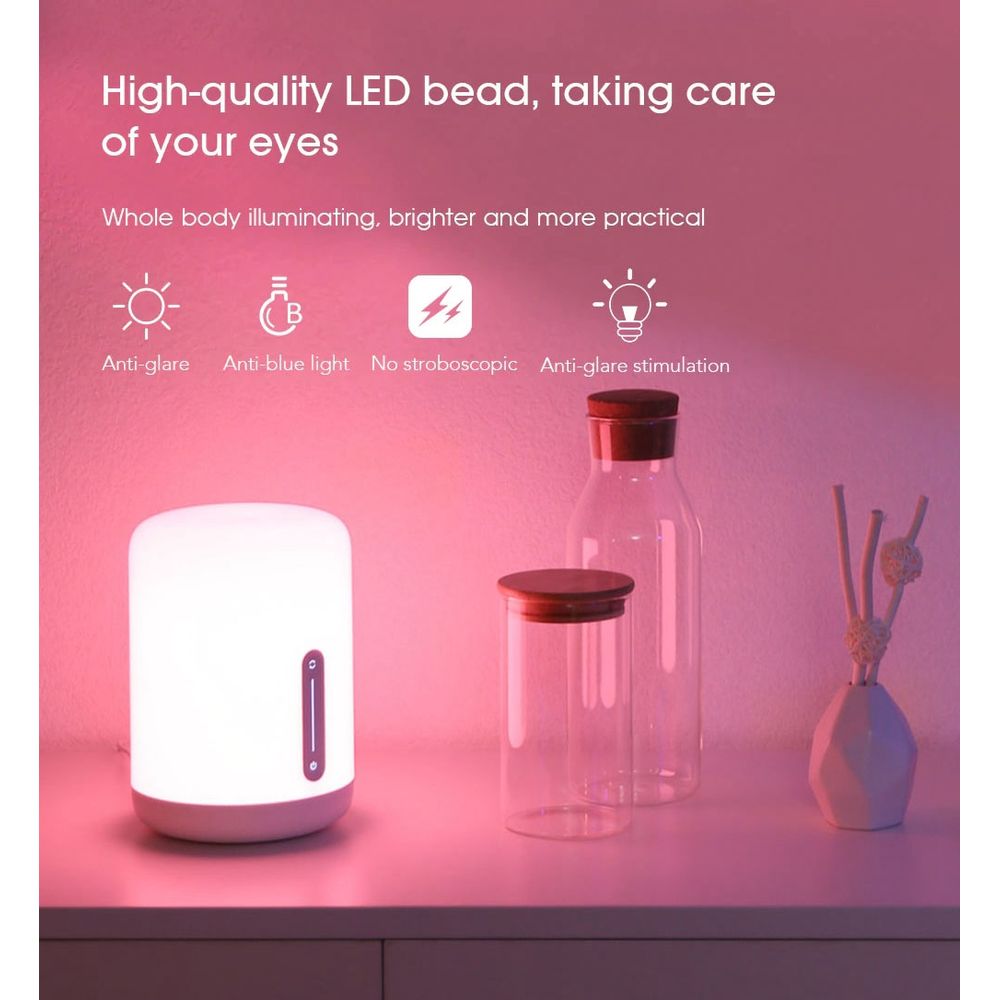 Прикроватная лампа xiaomi mi bedside lamp 2 mjctd02yl