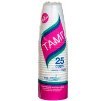 Vaso DARNEL Tami 12 Oz Traslucido Paquet 25un 50x50x50mm
