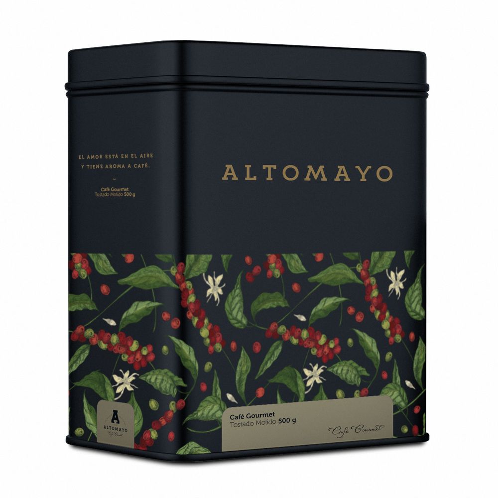 Café Molido Gourmet ALTOMAYO Lata Coleccionable 500g