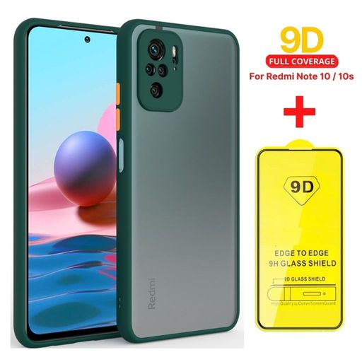 Funda para Redmi Note 10 / Note 10s + Mica 9D