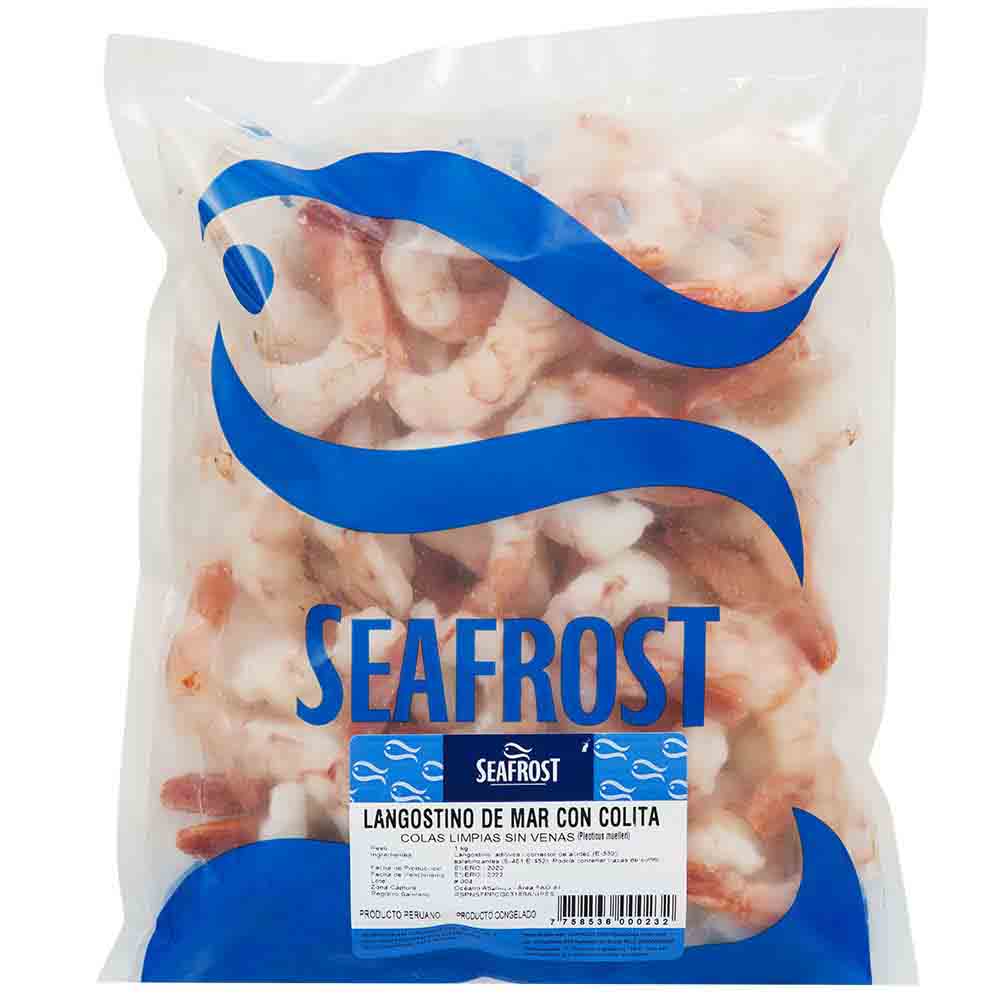 Langostino de Mar SEA FROST con Colita Bolsa 1Kg