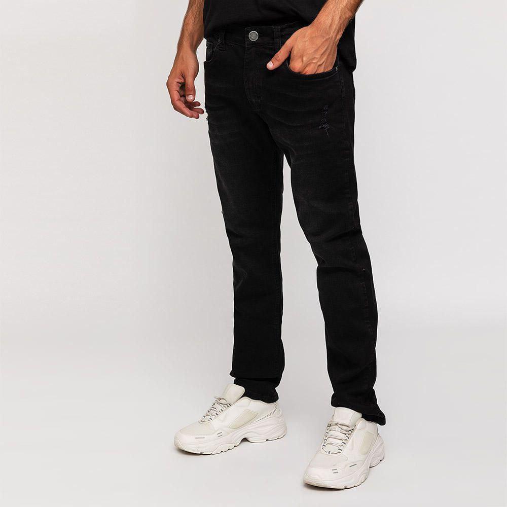 Jean Hombre Focalizado Slim Fit | plazaVea - Supermercado
