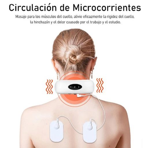 Klack Masajeador de Cuello con Electrodos