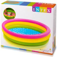 Piscina Inflable Arcoiris Intex 114 x 25 cm