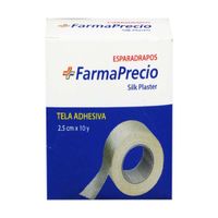 Esparadrapo Farmaprecio Tela 2.5cm x 10Y Caja 1 un