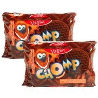Pack Galletas CHOMP Sabor a Chocolate Paquete 6un x 2un