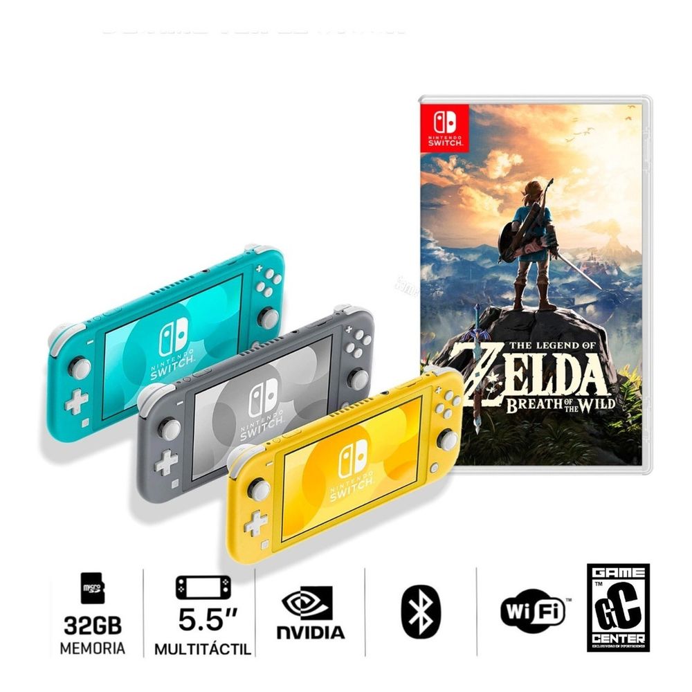 Nintendo switch lite zelda breath of the wild можно играть