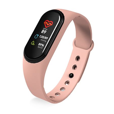Smart Band Reloj M4 Deportivo Bluetooth Rosado | plazaVea - Supermercado