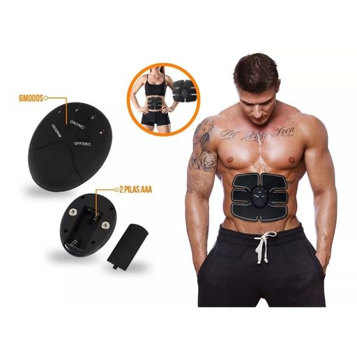 Electroestimulador Muscular Abdominal Smart Fitness Six Pack