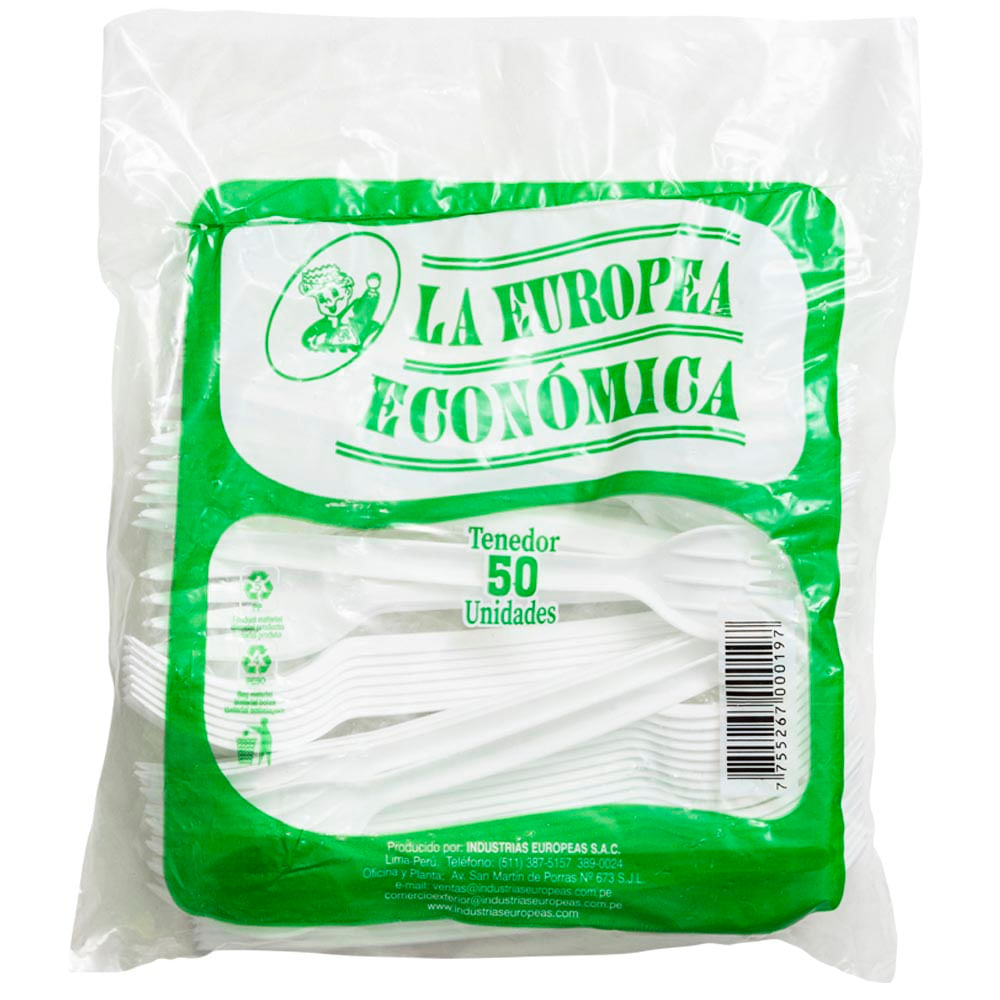 Tenedor 10 Económico LA EUROPEA 30x200x210mm