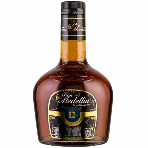 Ron MEDELLÍN 12 años Gran Reserva Botella 750ml