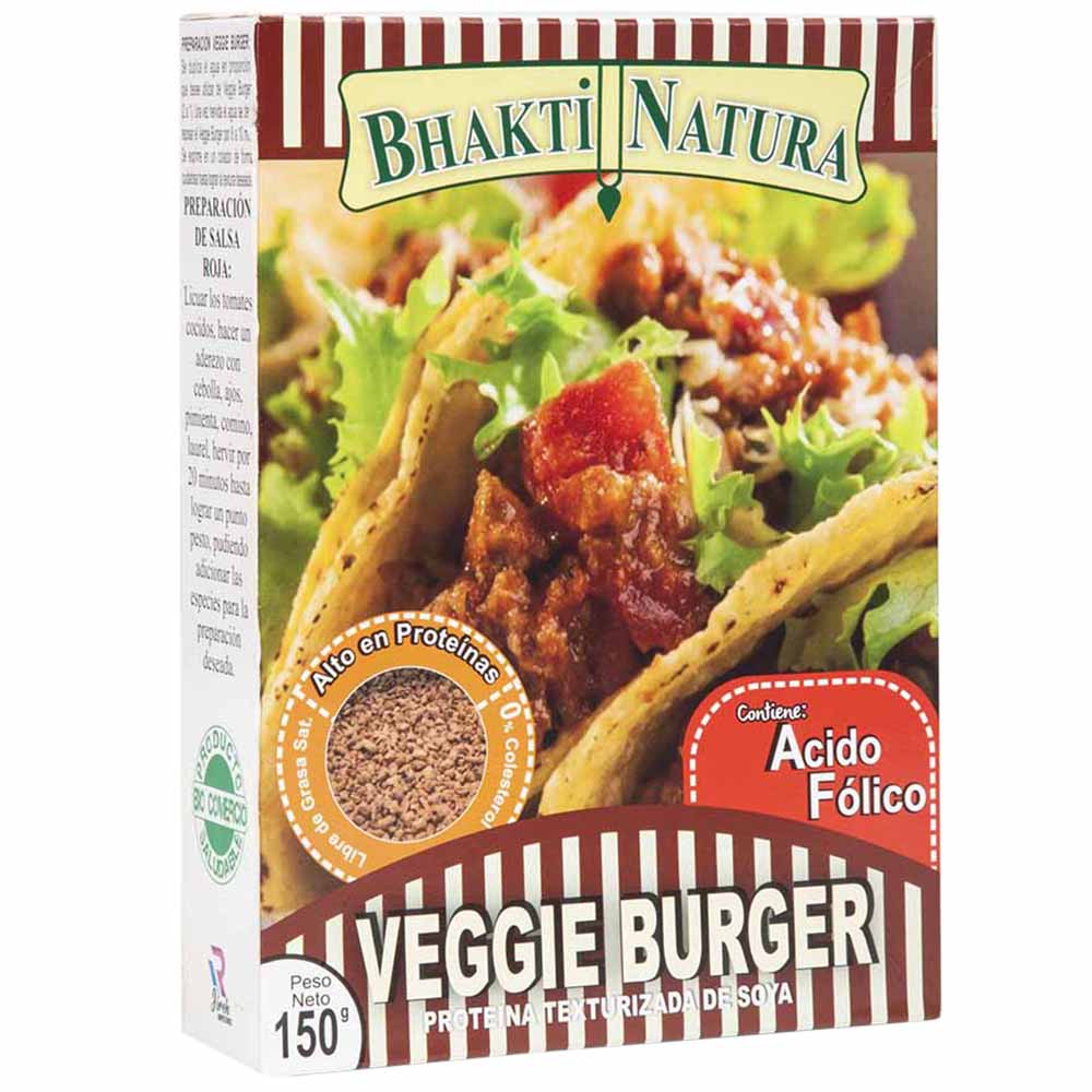 Hamburguesa de Soya BHAKTI NATURA Caja 150g