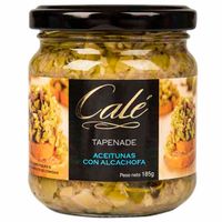 Conserva CALE Aceitunas y alcachofas Frasco 185g