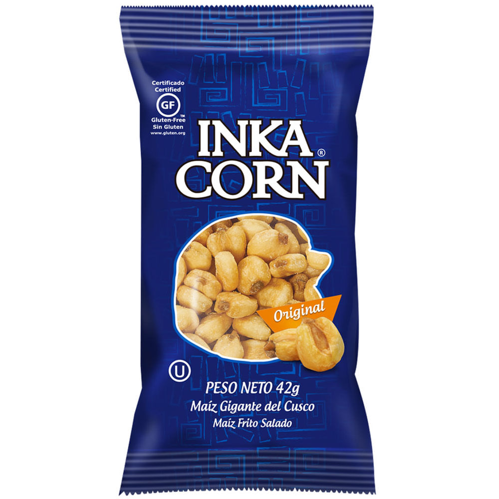 Piqueo INKA CORN Maíz Gigante Cusco Original Bolsa 42g plazaVea Supermercado