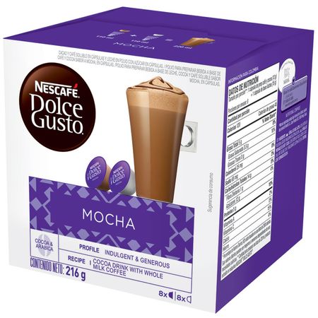 Café NESCAFÉ DOLCE GUSTO Mocha Caja 16un | plazaVea - Supermercado