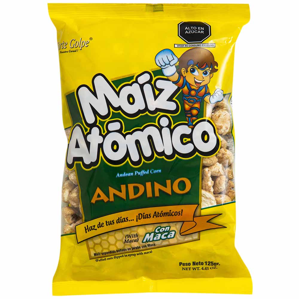 Maíz Andino FORTE GOLPE Bolsa 125g