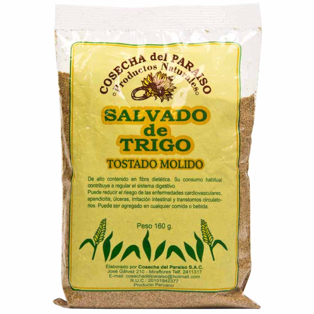 Cereal COSECHA PARAISO Trigo Molido Bolsa 160g plazaVea
