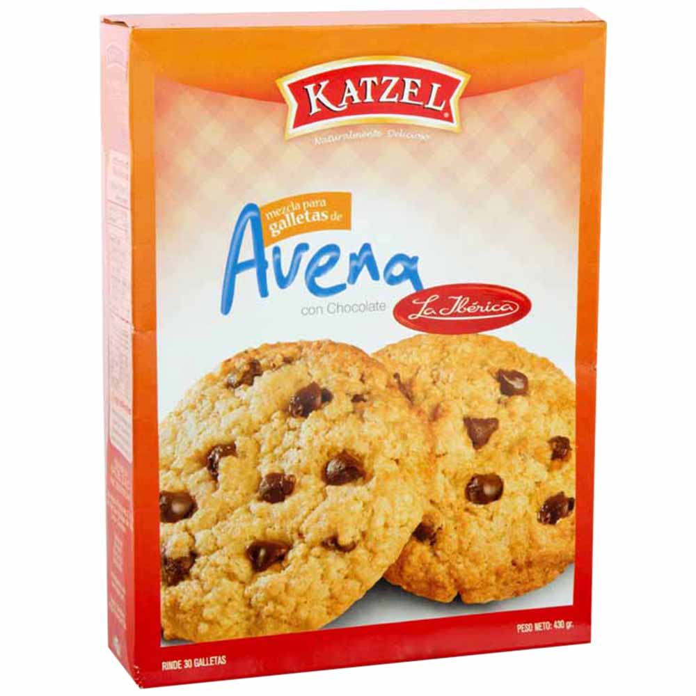 Mezcla para Galletas de Avena LA IBÉRICA con Chispas de Chocolate Caja 430g
