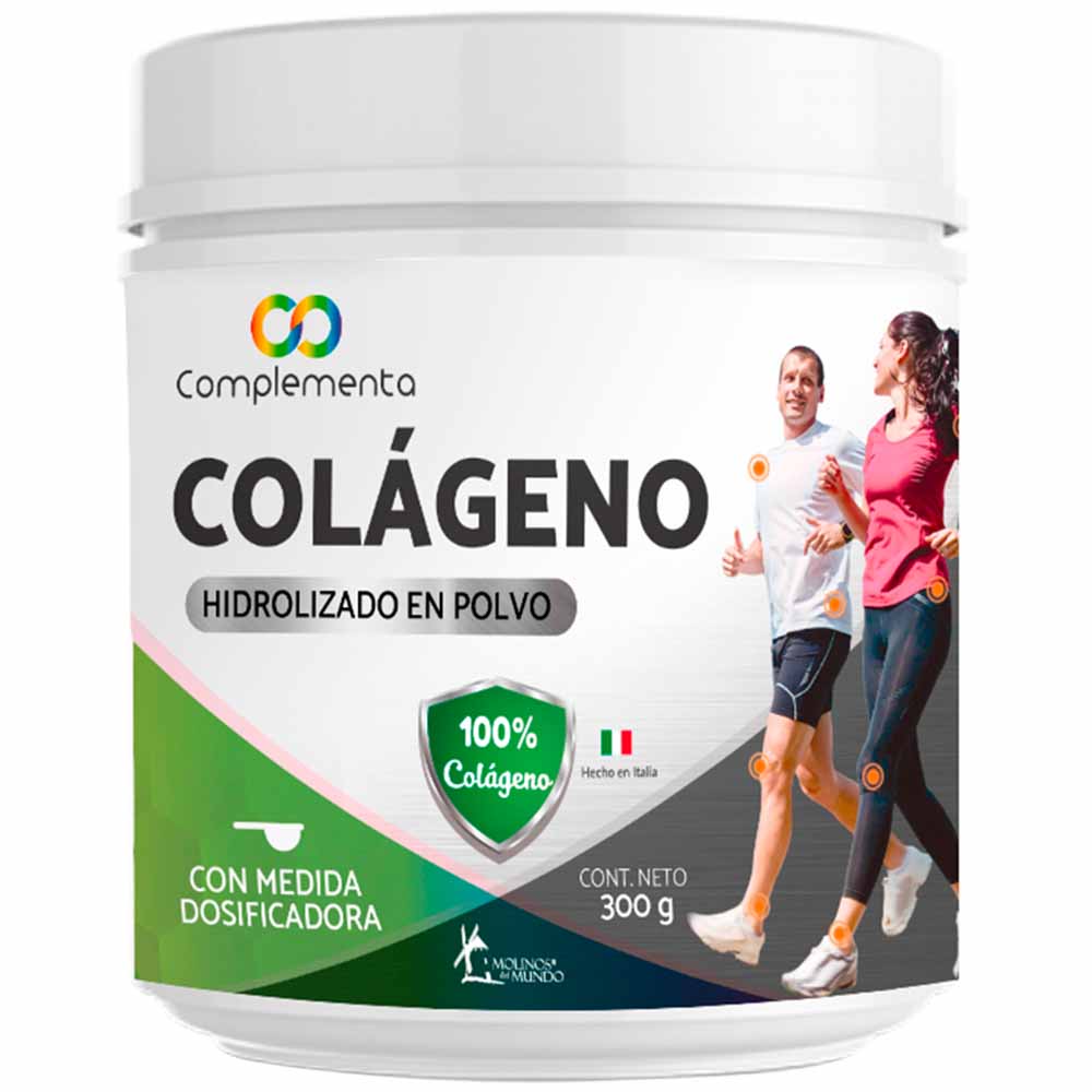 Colágeno en Polvo COMPLEMENTA Hidrolizado en Polvo Frasco 300g
