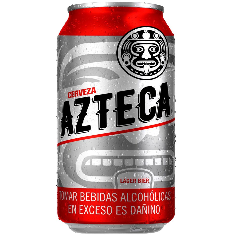 Cerveza AZTECA Lata 355ml plazaVea Supermercado