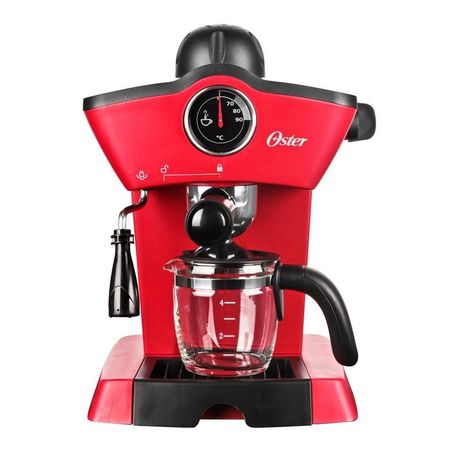 Cafetera Espresso/Capuccino Oster BVSTEM4188 Rojo | plazaVea - Supermercado