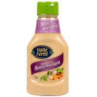 Salsa Honey Mustard VALLE FERTIL Aliño Frasco 370g