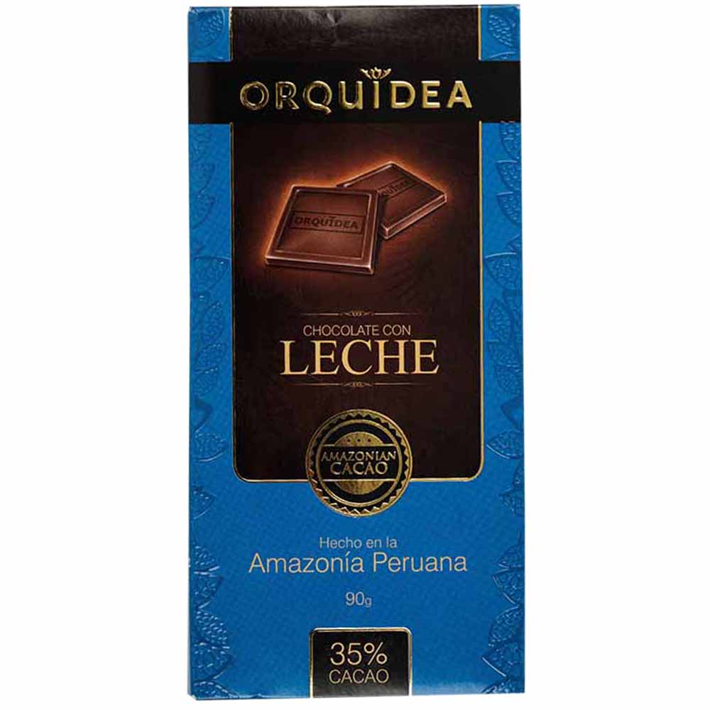 Chocolate con Leche ORQUIDEA Envoltura 90g | plazaVea - Supermercado