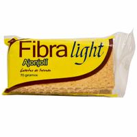 Galletas Integrales FIBRA LIGHT de Salvado con Ajonjolí Paquete 70g