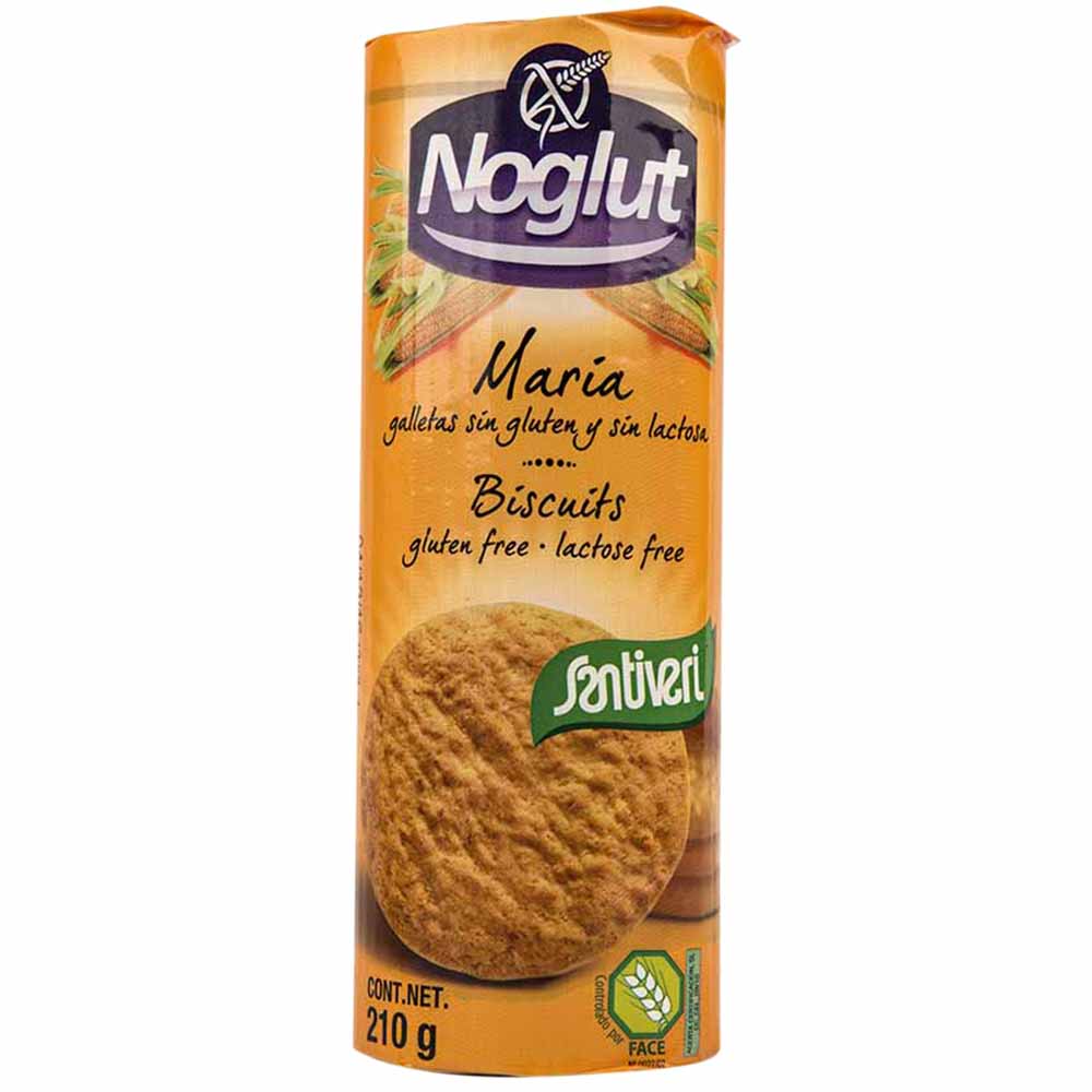 Galletas sin Gluten NOGLUT María Biscuits Bolsa 210g