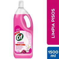 Limpiador de Pisos Líquido CIF Aroma Lirios y Fresias Botella 1.5L