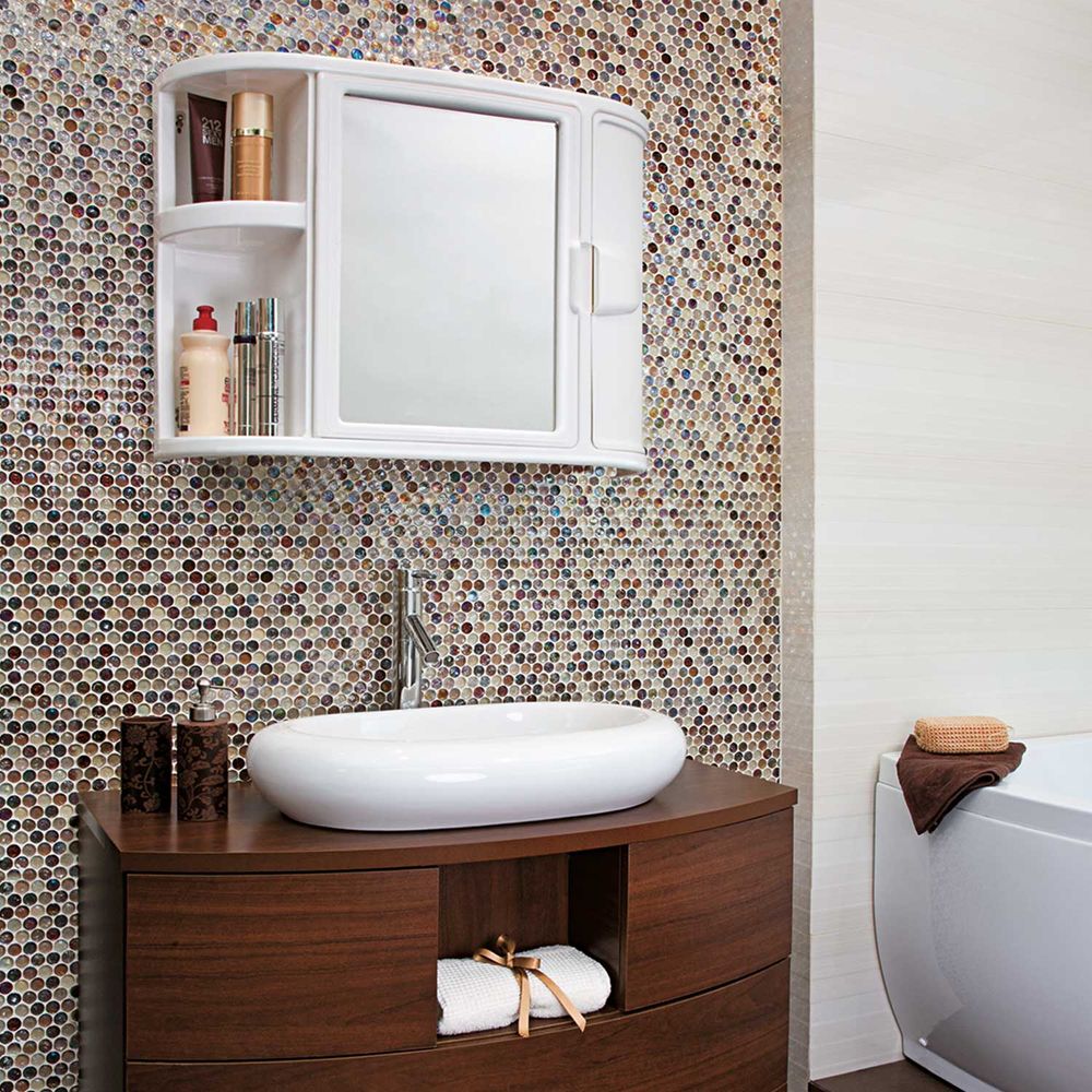 Gabinete Baño Rimax Con Espejo Blanco | plazaVea - Supermercado