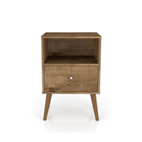 Velador Vintage Premium 1 Cajón Color Duna