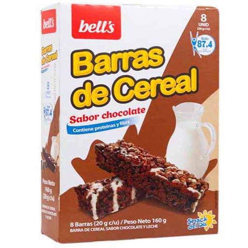 Barra Cereal Chocolate 8 un. 20 g