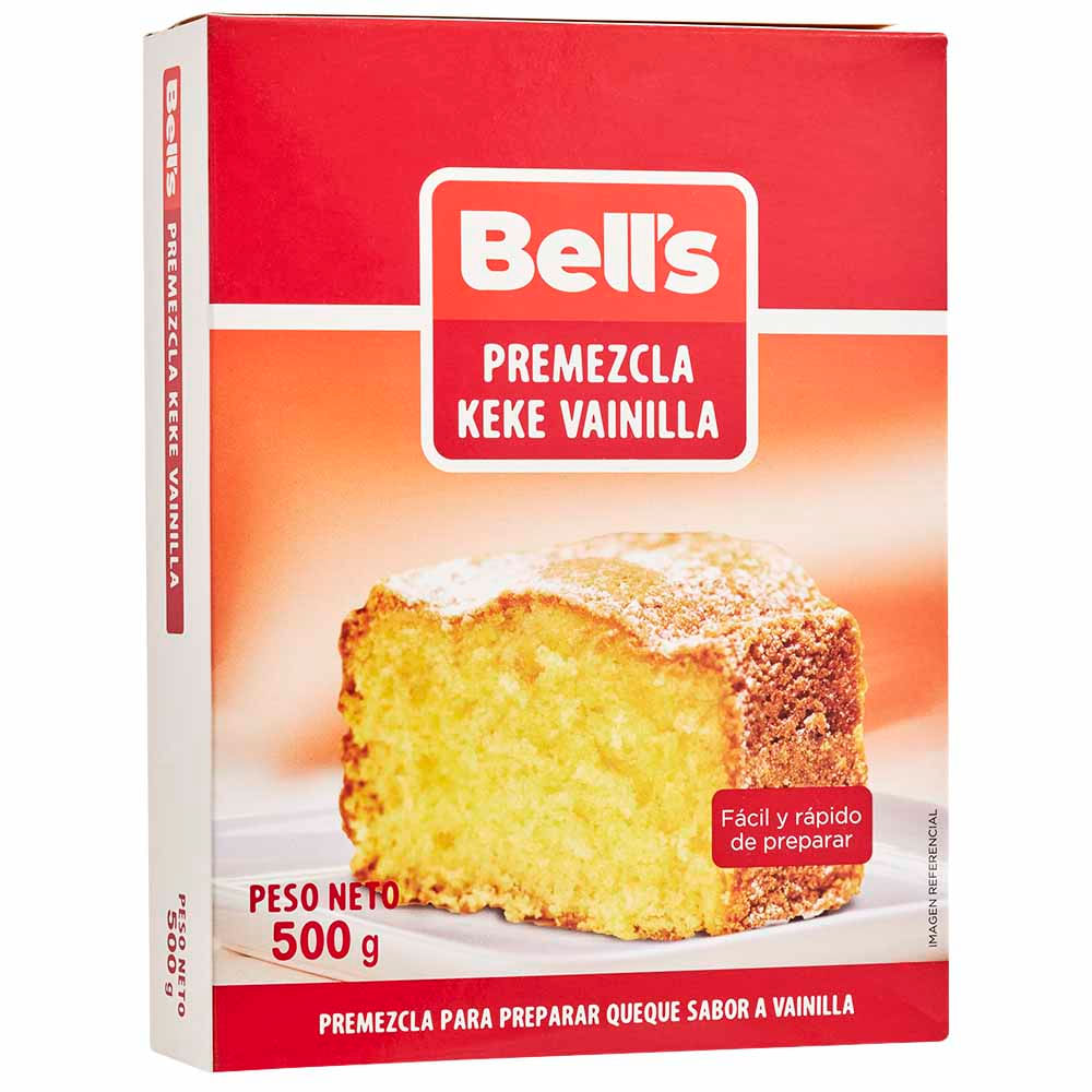 Mezcla en Polvo BELL'S Keke de Vainilla Caja 500g | plazaVea - Supermercado