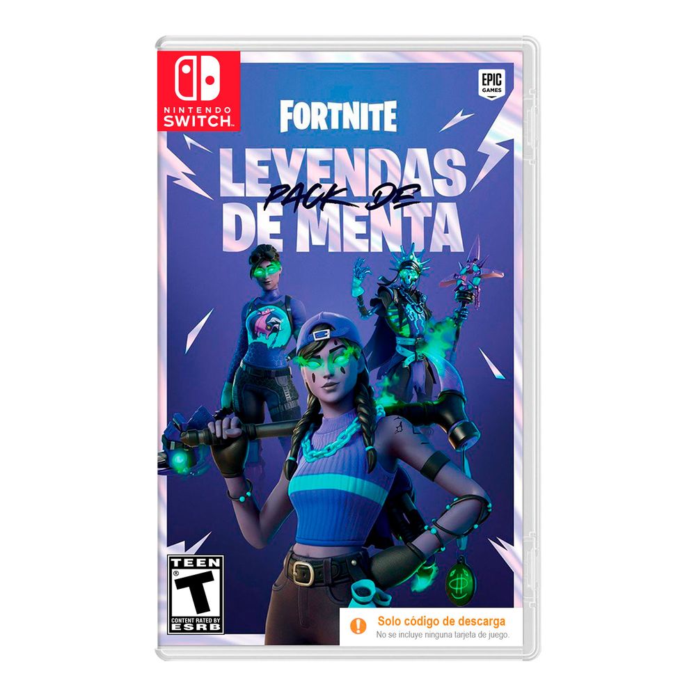 Videojuego Fortnite Minty Legends Pack Nintendo Switch Latam plazaVea