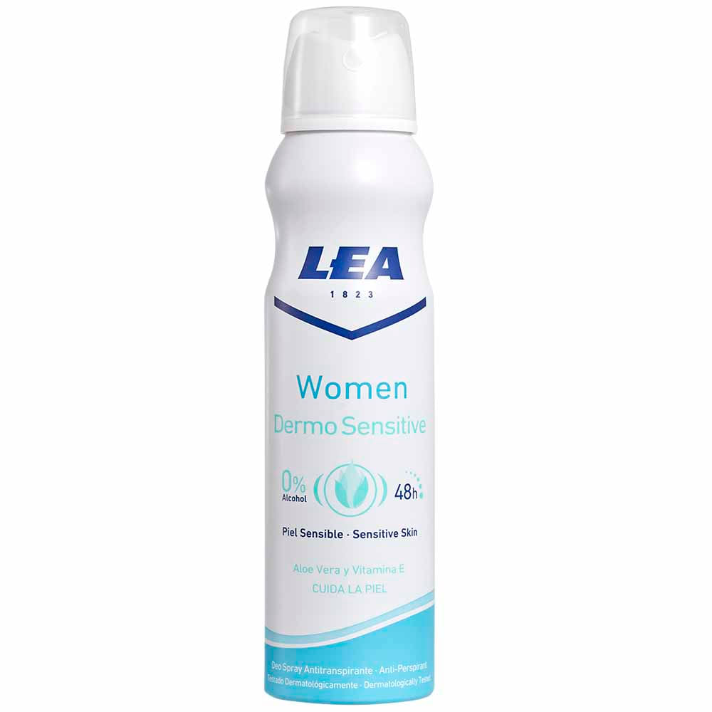 Desodorante para Mujer en Aerosol LEA Women Dermo Sensitive Frasco 150 ml