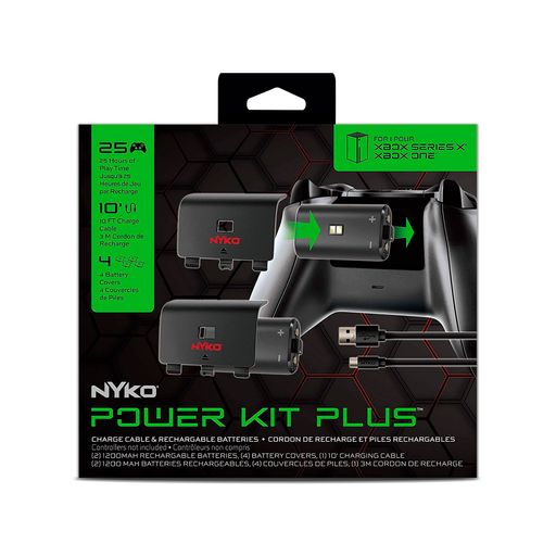 Batería Recargable Para Xbox One Nyko Color Negro