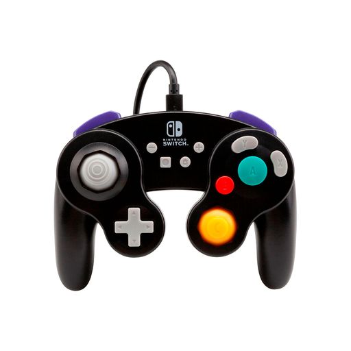 Mando Wired Controller Nintendo Switch Gamecube Negro