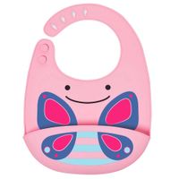 Babero de Silicona SKIP HOP Mariposa