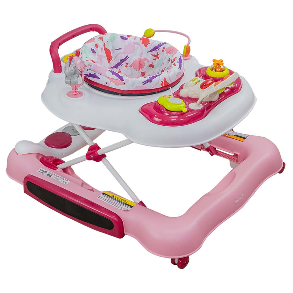 Andador para Bebé INFANTI 5 en 1 Rosado