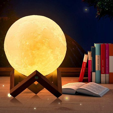 lampara luna 3d mod14 led multicolor