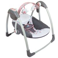 Silla Mecedora para Bebé INFANTI Swing Rosada