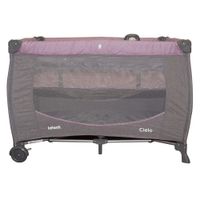 Cuna Corral para Bebé INFANTI Cielo Zigzag Rosado