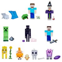 Figura de Acción MINECRAFT Vanilla Core Figura De 3.25"" Con Crafting Asst (Modelos Aleatorios)