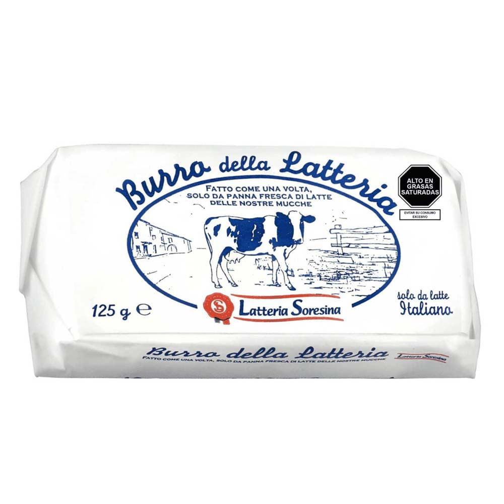 Mantequilla Burro SORESINA Della Latterina Paquete 125g