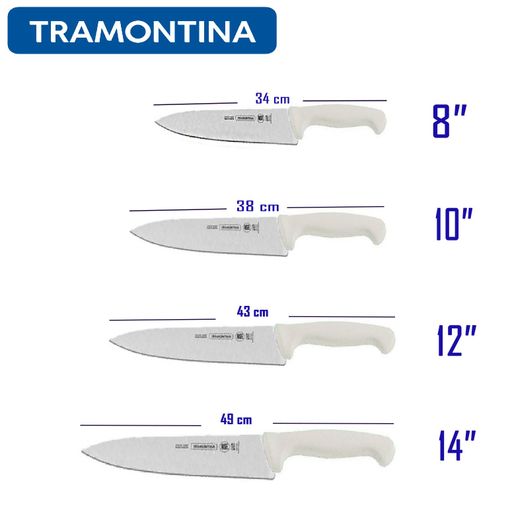 Cuchillos de chef, mango de polipropileno, Pretul, Cuchillos