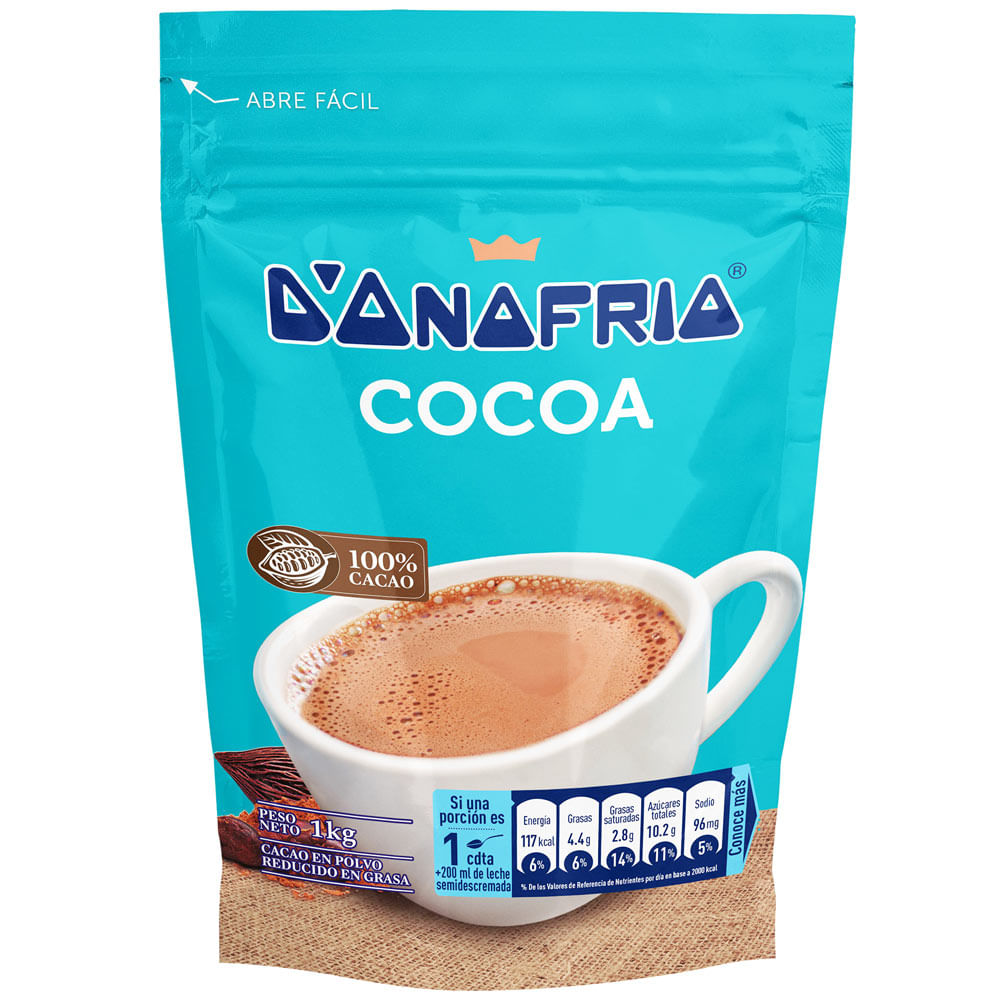 Cocoa D'ONOFRIO 100% Cacao Doypack 1Kg