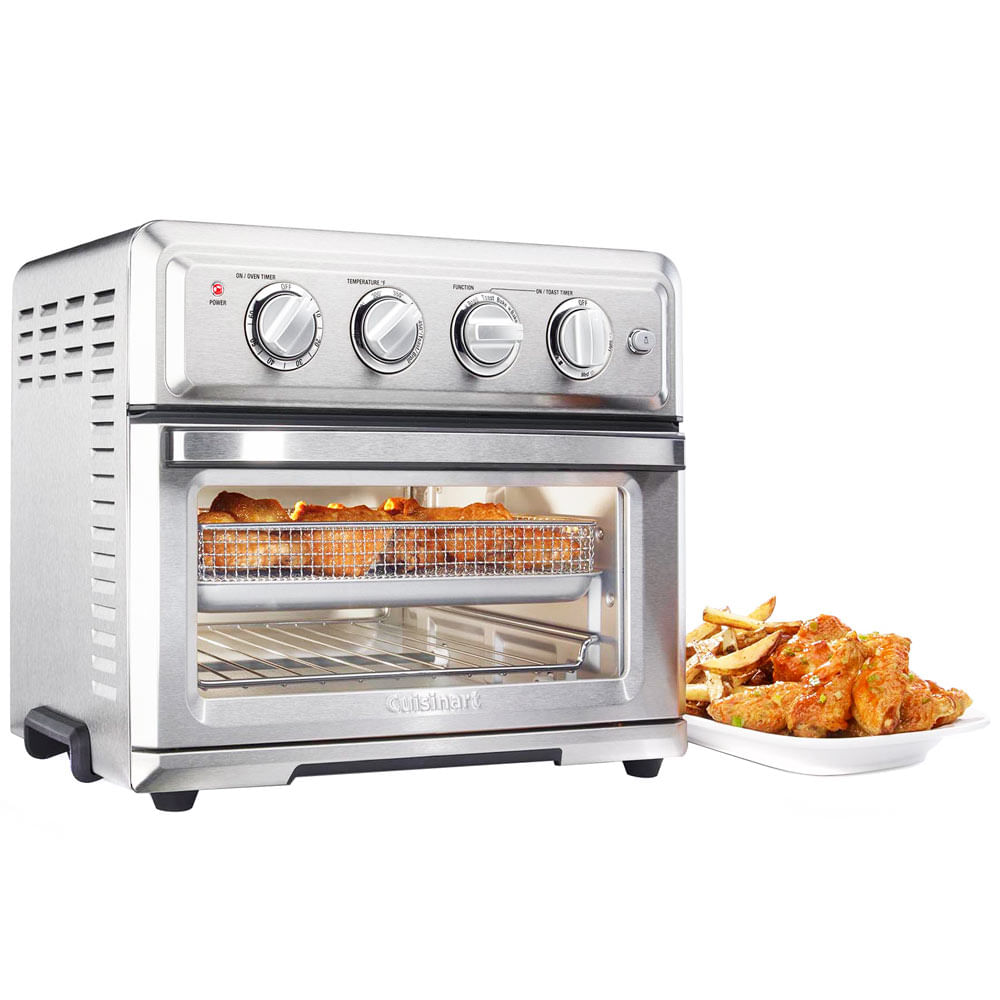 Freidora De Aire Tostador Y Horno CUISINART TOA60PEDI Platino ...